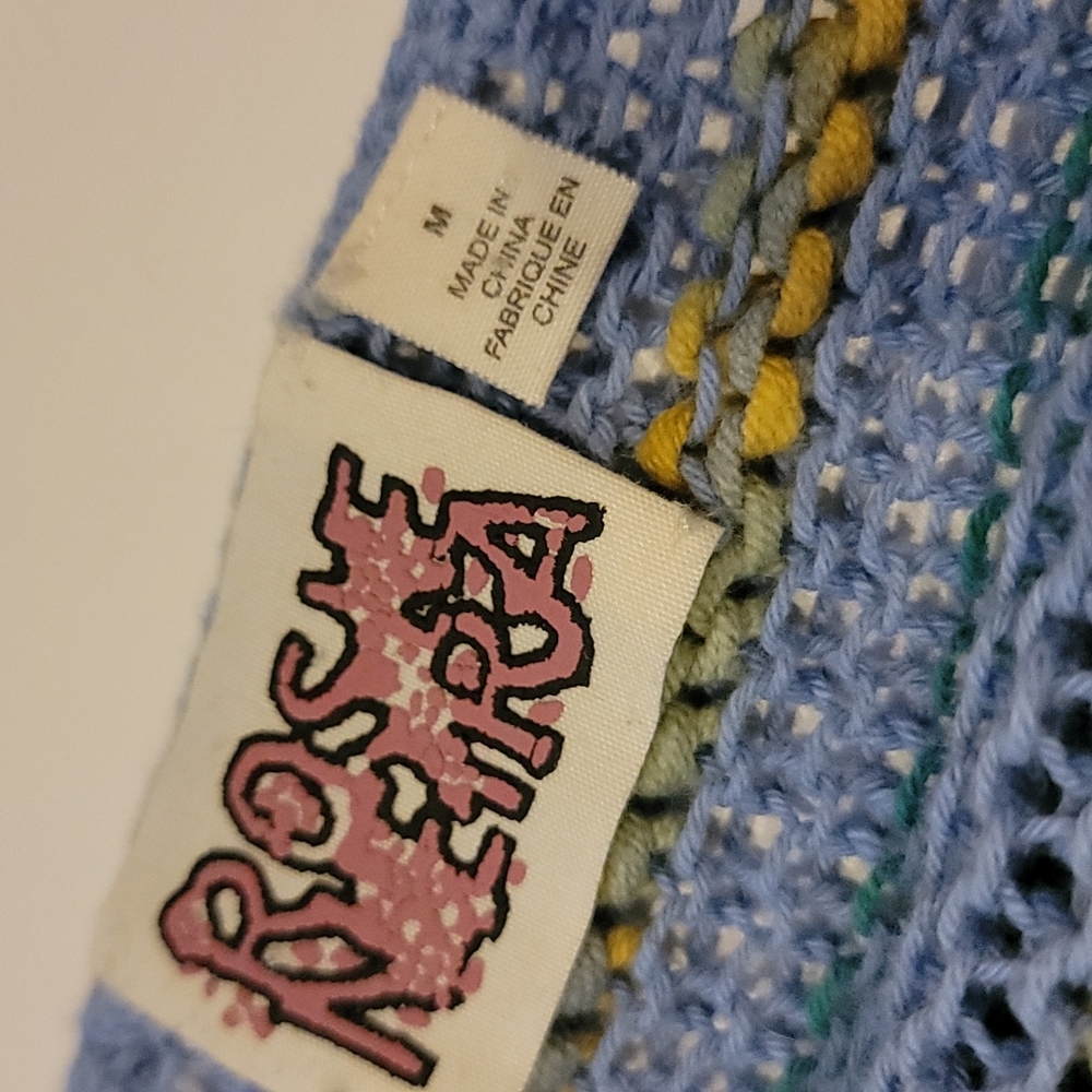 Anthropologie Rosie Neira Medium "Marbled Bands Sweater" - Picture 10 of 14